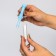 Pinzet for cleaning the nose, childish, with a cap, color mix