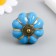 Pen for the casket ceramics, metal "Pumpkin" Blue 4x4x4 cm
