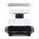 Electric grill KitFort KT-1698, 2000 W, anti-stick coating, 39x22 cm
