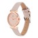 Women's watch, D-3.3 cm, beige watch
