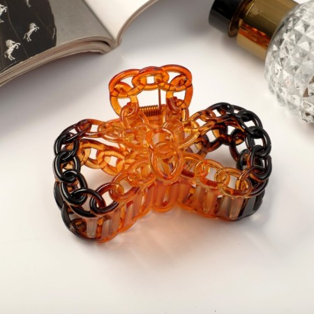 Hair crab "Ramon" bow, 9 cm, mix