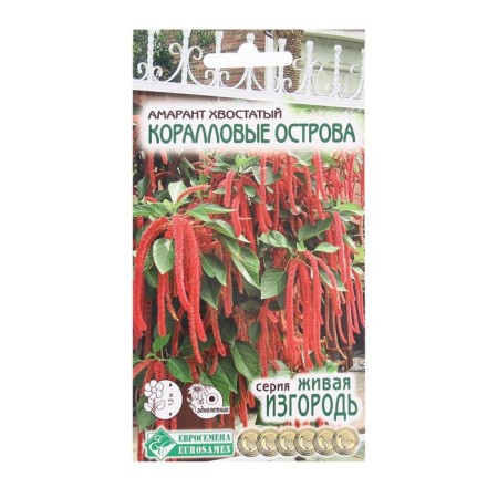 Flower seeds amaranth tail coral islands, 0.1 g