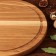 Menzhitsa Wooden "Slavyanskaya", 30 cm, with a cutting board and a saucer, an array of ash