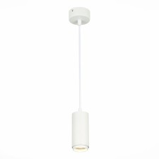 Светильник подвесной Zoom St Luce. ST600.543.10. 1х10 Вт, LED, 4000K, 1000 Lm, 5,9х5,9х13 см, цвет белый