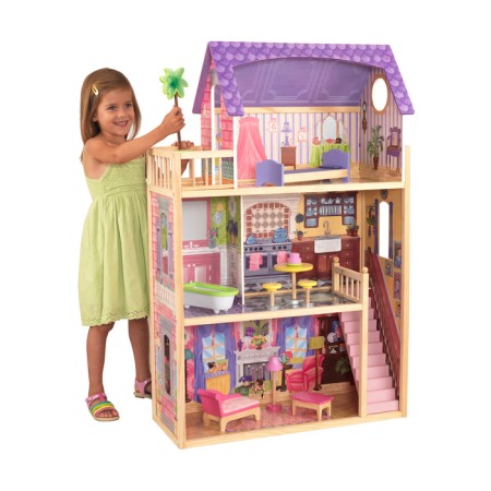 House puppet wooden Kidkraft "Kyla", three -story, with furniture-1