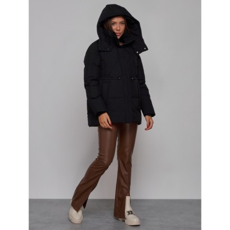 Winter jacket, size 48, black color-5