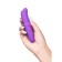 Vibrator of the little cuts, ABC plastic, purple, 12 cm