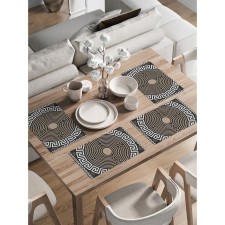 Set of napkins for setting the table 