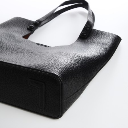 Women's bag-bag on a magnet, cosmetic bag, black color-4