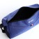 Sports bag with lightning, external pocket, adjustable belt, blue color