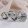Talisman "Heart" frame, color silver