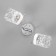 Ceiling chandelier "Lux" 2x40W E27 Color: silver
