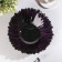 Glass salad "Amethyst", 2.3 l, d = 30 cm, purple color
