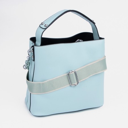 Bag Female Tout with Lightning, Blue Color-1