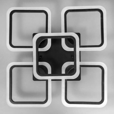 Causteen with PDU 59109/5 LED 150W 3000-6000K Dimmer black 56x56x12 cm Bayerlux-5