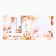 Set in the postcard "Happy Spring", 4x20 L stickers, tear -off block 30 liters