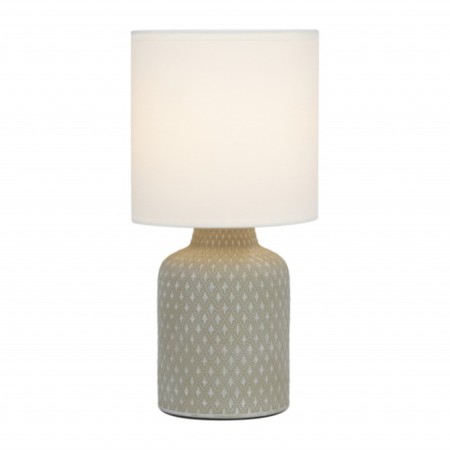 RIVOLI Sabrina 1he14, 40 watts Ceramics Gray with a lampshade