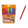 Flomasters 12 flowers BIC Kids Visa, children's, washed off, thin letter