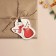 Schildik for a gift New Year "Snowman", 6.5 x8.4 cm, New Year