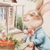 Ethel towel Rabbit Farm 40x73 cm, 100% HL, sarzha 190 g/m2