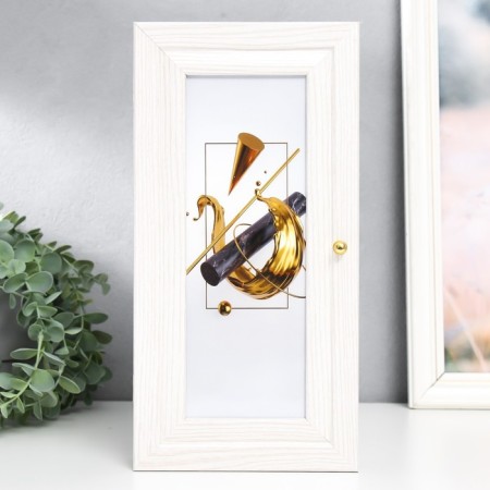 Key "Abstraction" Milk oak 16x31 cm mix-7