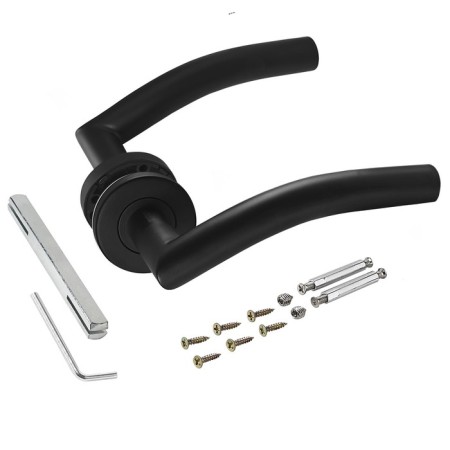 Separate pens set Allur 1803 SS BL, matte black color-2
