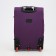 Small 24 suitcase "on lightning, code castle, with extension, purple color