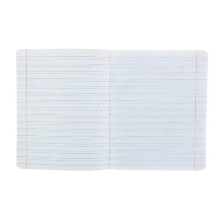 Notebook 12 sheets in the slanting line "Folk. Beige", paper cover-1