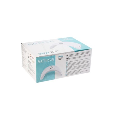 TNL SENSE, UV/LED gel polish, 36 W, 12 diodes, timer 30/60/90 sec, white-8