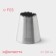 Konfinetta confectionery nozzle, D = 3.6 cm, No. F03