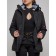Ski jacket female, size 46, black color