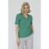 Women's T-shirt with a V-neck, size 54