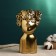 Kashpo - VAZ "Boy with a wreath" Golden, 23x10x12cm