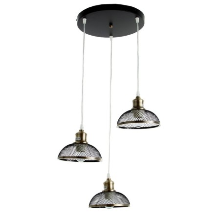 Lumber "Lumen" 3x60W E27 black/brass