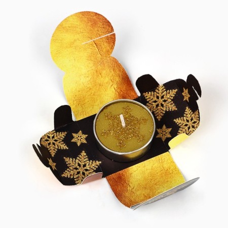 New Year's candle tea "New Year: Mix New Year", Diam 4 cm-7