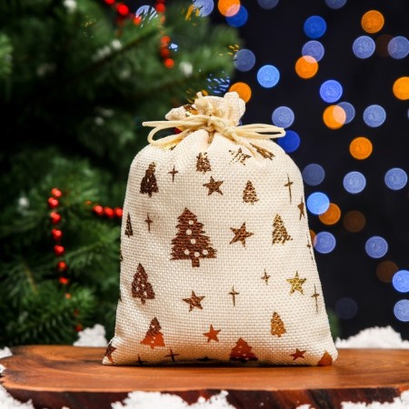 Gift bag from the Herringbone canvases, 13 x 18 cm