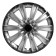 Wheel caps 15 "Tornado +", silver-black, carbon, 2 pcs Airline AWCC-15-07