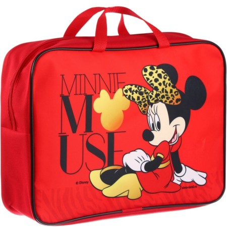 Folder with A4 handles, 35x27 cm, textiles, Minnie Mouse-5