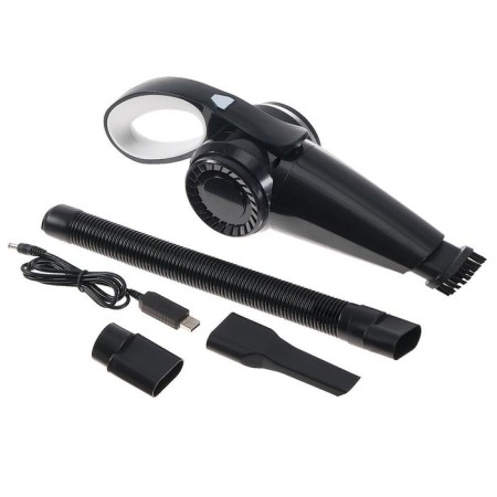 Vacuum cleaner CarTage Turbo, Wireless, 120 W, 12 V, LED backlight, black