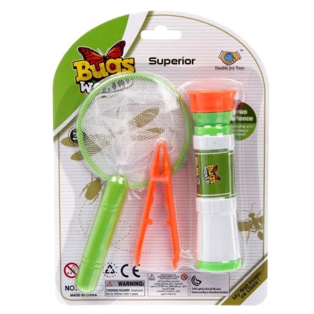 Set for the study of insects "Clever researcher", 3 subjects-1