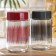 Glass Bank for bulk products "Circles", 600 ml, color mix