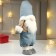Interior doll "Grandpa in a blue cap and striped jacket" 66x15x25 cm