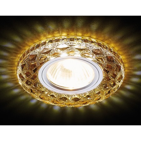 Ambrella Light Lumber built -in LED, G5.3, 3W, brown color, D = 65 mm