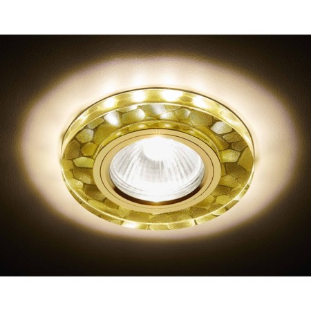 Ambrella Light Lumber built -in LED, G5.3, 3W, white color, gold, D = 60 mm