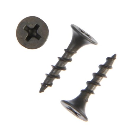 Self-tapping screws of gypsum plasterboard-drone tundra Krep 3.5x19 mm, phosphate, 200 pcs.