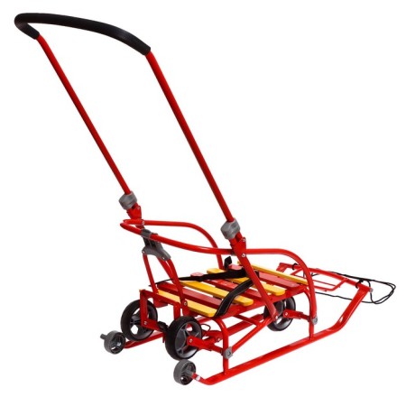 Folding sleds nikki 3, red color-4