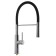 Accoona A4890F-1 kitchen mixer, single-leaf, brass, black/chromium