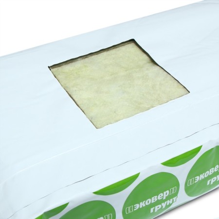 Ecover substrate mineral wool in mat, for plant seedlings, for hydroponics, 100 × 20 × 7.5 cm-1