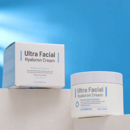 Anti -aging functional face cream with hyaluronic acid "Food a Holic", 100 ml