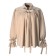 Women's shirt with MIST ribbons, size 44, beige